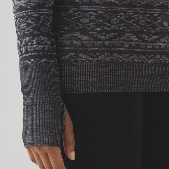 Lululemon Rest Less 1/4 Zip- Long Sleeve Pullover- Size 6 - Picture 5 of 12